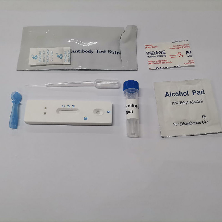 Covid-2019コロイド金抗体キットIgmIgg Rapid Antigen Test Kit